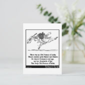 Carte Postale L'ancienne personne d'Ischia Limerick d'Edward Lea (Debout devant)