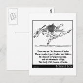 Carte Postale L'ancienne personne d'Ischia Limerick d'Edward Lea (Devant / Derrière)