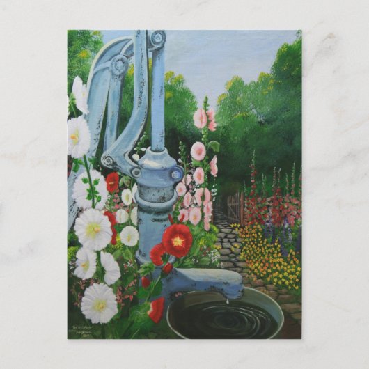 Carte Postale L'ancienne pompe (Devant)