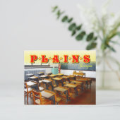 Carte Postale L'ancienne salle de classe de Jimmy Carter, Plains (Debout devant)