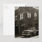 Carte Postale L'ancienne usine (Devant / Derrière)