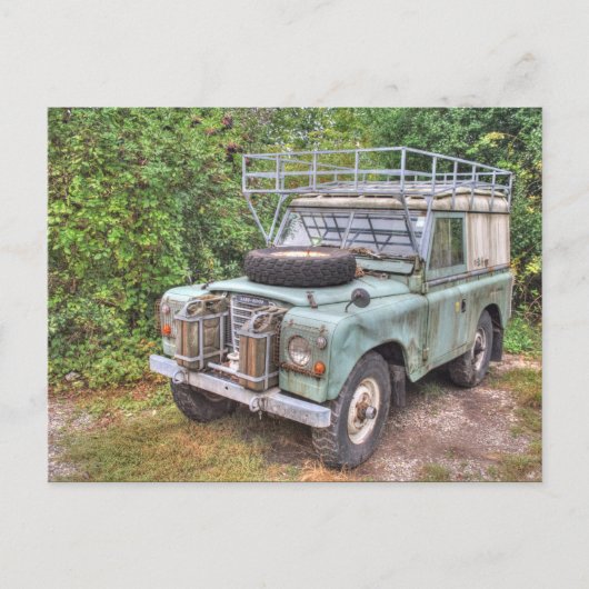Carte Postale Land Rover série III 109 (Devant)