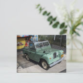 Carte Postale Land Rover Series II SWB (Debout devant)