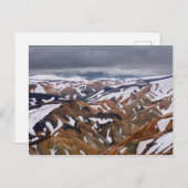 Carte Postale Landmannalaugar, Islande (Devant / Derrière)