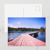 Carte Postale landskap suédois, photo (Devant / Derrière)