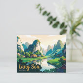 Carte Postale Lang Son Vietnam (Debout devant)