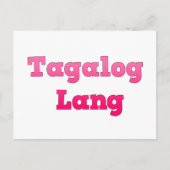 Carte Postale Lang Tagalog (Devant)