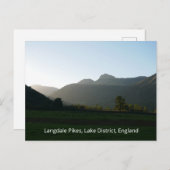 Carte postale Langdale Pikes (Devant / Derrière)