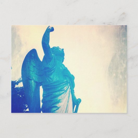 Carte Postale L'ange dans une tempête (Devant)