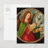 Carte Postale L'Ange de l'Annonciation (Devant / Derrière)