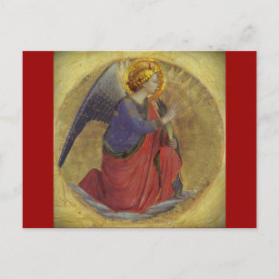 Carte Postale L'Ange de l'Annonciation de Fra Angelico