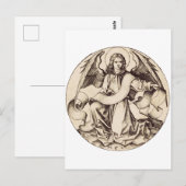 Carte Postale L'Ange de Saint Matthieu (Devant / Derrière)