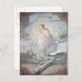 Carte Postale L'ange de vie, 1894 (Devant / Derrière)