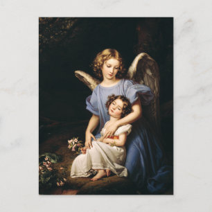 Carte Postale L'ange gardien par Joseph Karl Stieler