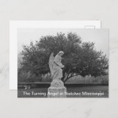 Carte Postale L'ange tournant à Natchez (Devant / Derrière)