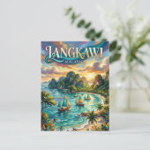 Carte Postale Langkawi Malaisie (Debout devant)