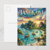 Carte Postale Langkawi Malaisie (Devant / Derrière)