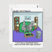 Carte Postale Langue (Devant / Derrière)