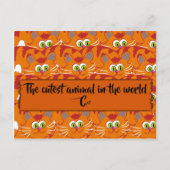 Carte Postale L'Animal Le Plus Coupé Du Monde (Devant)