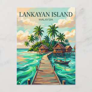 Carte Postale Lankayan Island Malaisie