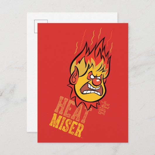 CARTE POSTALE L'ANNÉE SANS FUSION SANTA CLAUS™ (Devant / Derrière)