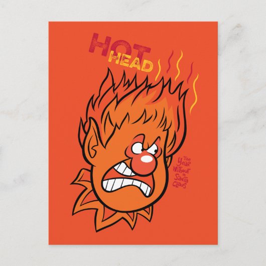Carte Postale L'ANNÉE SANS PÈRE NOËL™ | Tête chaude (Devant)