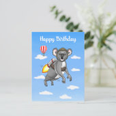 Carte Postale L'anniversaire de Rocket Koala (Debout devant)