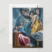 Carte Postale L'annonce | El Greco | (Devant / Derrière)