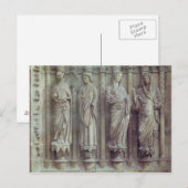 Carte Postale L'annonce et la visite (Devant / Derrière)