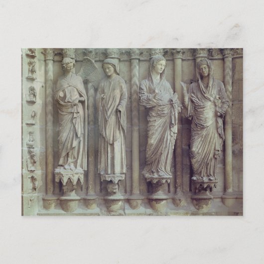 Carte Postale L'annonce et la visite (Devant)