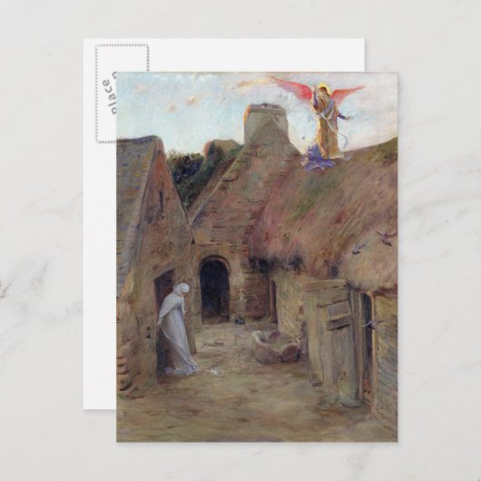 Carte Postale L'Annonciation, 1908 (Devant / Derrière)