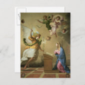 Carte Postale L'Annonciation, avant 1652 (Devant / Derrière)