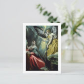 Carte Postale L'Annonciation, c.1575 (huile sur toile) (Debout devant)