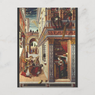 Carte Postale L'Annonciation Carlo Crivelli Art de la Renaissanc