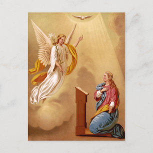 Carte Postale L'Annonciation de la Vierge Marie