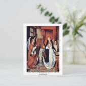 Carte Postale L'Annonciation De Meming Hans (Debout devant)