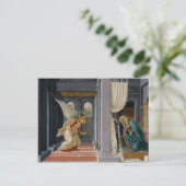 Carte Postale L'Annonciation de Sandro Botticelli (Debout devant)