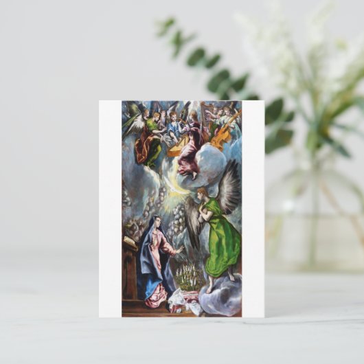 Carte Postale L'Annonciation, El Greco (Debout devant)