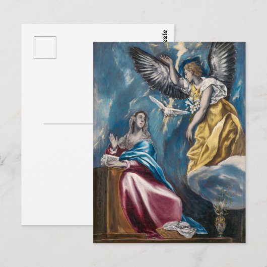 Carte Postale L'Annonciation | El Greco | (Devant / Derrière)