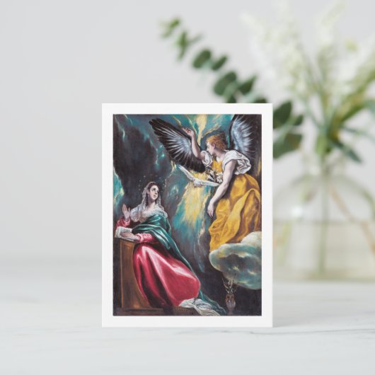 Carte Postale L'Annonciation, El Greco (Debout devant)