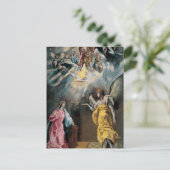 Carte Postale L'Annonciation par El Greco (Debout devant)