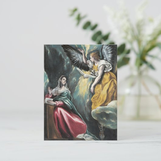 Carte Postale L'Annonciation par El Greco (Debout devant)