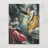 Carte Postale L'Annonciation par El Greco (Devant)