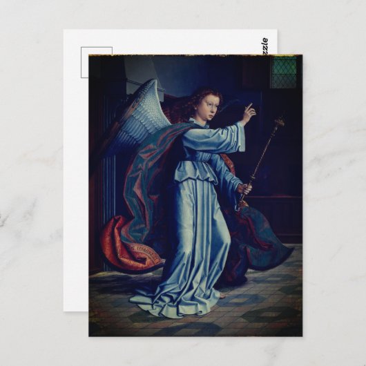 Carte Postale L'Annonciation - par Gerard David, 1506 (Devant / Derrière)