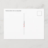 Carte Postale L'Annonciation (RLS 04) (Dos)