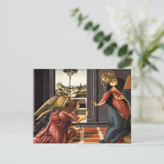 Carte Postale L'Annonciation - Sandro Botticelli (Debout devant)