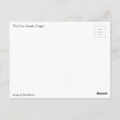 Carte Postale L'anse, Balnéaire, Oregon (Dos)