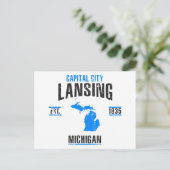 Carte Postale Lansing (Debout devant)
