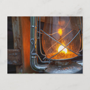 Carte Postale Lanterne au camp des plaines, parc national Kruger