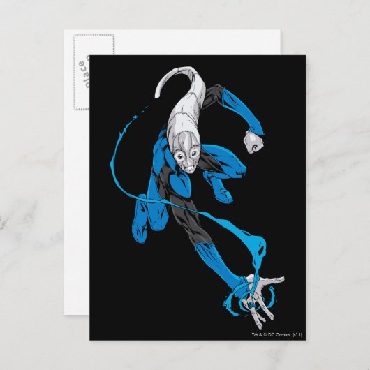 Carte Postale Lanterne bleue 7 (Devant / Derrière)